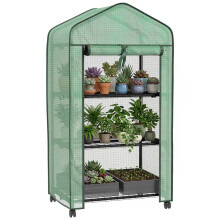 Three-Tier Mini Greenhouse - Green