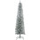 7ft Artificial Snowy Pencil Christmas Tree - White 2