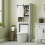Homcom Mueble sobre Inodoro Blanco 67 x 25 x 172 cm 5