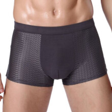 Boxhero bamboo fiber boxer shorts grey XL