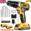 2 Battery 21V Cordless Drill Combi Driver High Power Electric Screwdriver Set UK 1