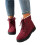 Willtoo Women's Winter Ankle Boots Red 2