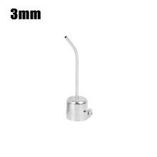 Curved Angle Welding Nozzle Stainless Steel ID3-8mm 1pc
