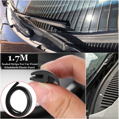Front Windshield Rubber Seal Trim Moulding Strip