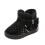 Toddler Winter Boots Faux Fur Lined Black 1
