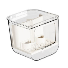 Automatische Voerdispenser voor Vogels, Transparante Voerbak, Accessoires voor Kleine Huisdieren Zoals Grasparkieten en Kanaries.