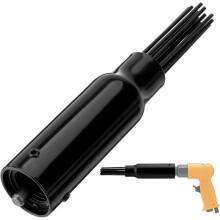 Needle-Scaler Attachment Air Tool, Air Hammer Descaling Needles-Heavy-Duty Pneumatic Rust Remover Tool