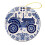 Christmas Tractor Ornament Blue Cartoon Design 1 Piece 1
