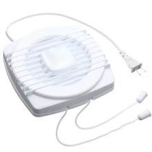 6'' Afzuigventilator met Trekkoord, 12W, 220V, voor Keuken en Badkamer, Geluidsarme Ventilatie, US-Stekker