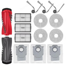 Compatible for Saros 20 / S10 MaxV Slim Accessories Brush Filter Dust Bag Mop Cloth Replacement Parts Kit