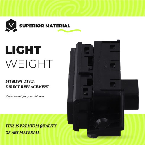 Car Second Row    Adjustment  Middle Row  Button for  Sienna 2020-2025