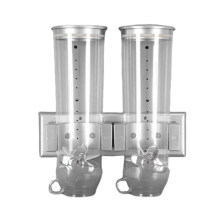 Distributeur de Pots Alimentaires Sûr et Hermétique, Distributeur de Seau de Céréales de Capacité pour Stockage des Aliments dans la Cuisine,