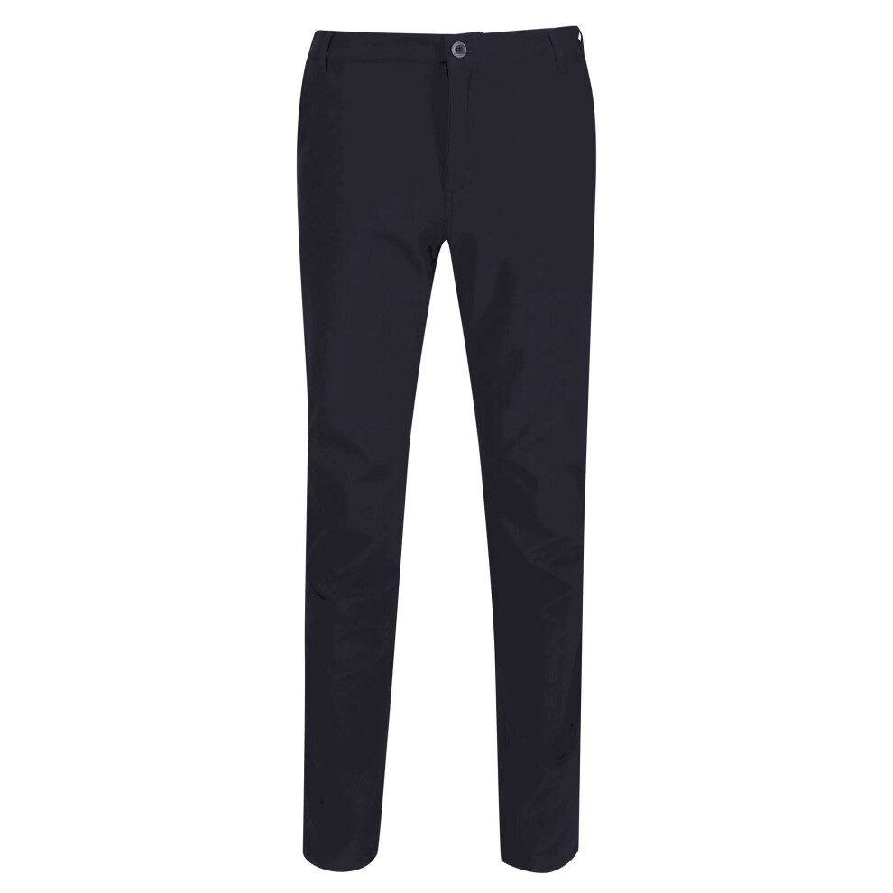 Regatta (30R, Navy) Great Outdoors Mens Fenton Lightweight Softshell Trousers