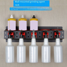 Spray Bottle Storage Rack Paint Bottle Storage Rack Hanger Can Detailing Spray Can Organizer Wall Mount for Workspace