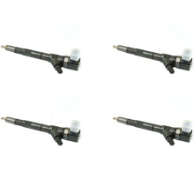 4X New CRDi- Fuel Injector 0445110279 33800-4A000 for H1 (STAREX) 2002-2006 / SORENTO 2002-2009 2.5