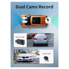 3Inch Car Rearview Mirror Dash Cam 4G Android10.0 Navigation WiFi Video Camera Recorder Remote Monitor DVR