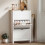 Homcom Zapatero Blanco 72 x 26 x 112 cm 5