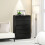 Homcom Cómoda Negro 77 x 40 x 111.5 cm 6