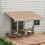 Outsunny Toldo Manual Retráctil Marrón 350 x 250 cm 6