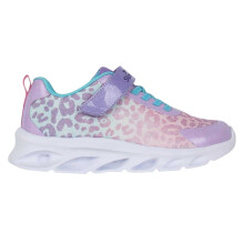 (13 UK Child, Purple) Slazenger Childrens/Kids Alie 2.0 Holographic Leopard Trainers