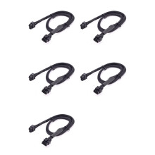 5X CPU 8Pin Bis 4 + 4Pin Strom Versorgung Kabel für RM550X RM650X RM750X RM850X RM1000X