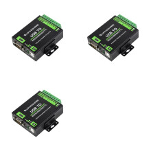 3X Waveshare FT232RNL Przemysłowy Cyfrowy Izolowany Konwerter USB USB na RS232/485/422/TTL Szybkość Komunikacji 300Bps-3Mbps