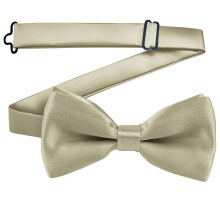 Solid Color Adjustable Bow Tie for Kids Khaki One Size