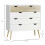 Homcom Cómoda Bicolor 99 x 39 x 101 cm 6