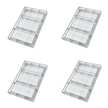4X Polycarbonate Chocolate Bar Mold for Candy Making, Baking and Candy Snacks,Durable Appliance for Professional Bakery.