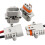 High Power Male/Female Connector 50A 600V Waterproof 3