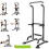 Power Tower Pull up Chinning Dip Station Knee Raise Press Ups Gym Workout Stand 2