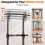 Power Tower Pull up Chinning Dip Station Knee Raise Press Ups Gym Workout Stand 11