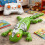 Rechargeable RC Climbing Gecko Robot with LED Eyes 4