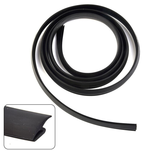 Front Windshield Rubber Seal Trim Moulding Strip 2