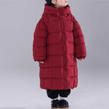 Girls Winter Parka Hooded Insulated Jacket Nylon-Spandex