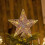 Lighted Gold Star Christmas Tree Topper LED 1pc 4