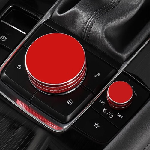 Kit di Anelli Decorativi per Pomello del Volume Multimediale Della Console Centrale per 2