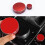 Kit di Anelli Decorativi per Pomello del Volume Multimediale Della Console Centrale per 5