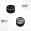 Volume Knobs Dimmer Switch Audio Dial Tuner Black 4 Pcs 3