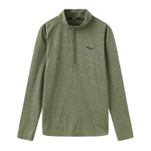 (11-12 Years, Khaki Marl) Everlast Childrens/Kids Flex Quarter Zip Top