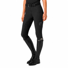 Oypla Coco Equestrian Black Ladies Horse Riding Jodhpurs Leggings - XS