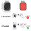 Universal Phone Adapter for Motorcycle Car Bicycle Connect Mobile Phone Adhesive Interface Quick Mount Stickers 6