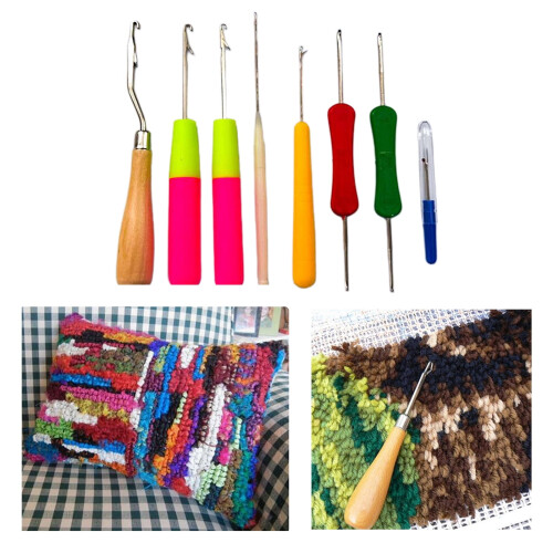 Bent Crochet Latch Hook Tool Set 9 Pieces 1
