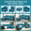 'L' Shape Modular Sofa, with Storage - Light Blue 6