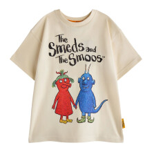 (3-4 Years, Beige) The Smeds And The Smoos Childrens/Kids T-Shirt