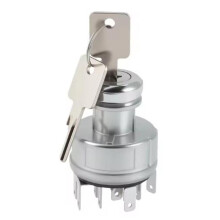 11-Pin Ignition Cylinder 1652306C91, 12V 30A Ignition Start-Key (2 Keys), for 4000/8000 Series Trucks