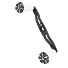 Ekfan 130MM Fishing Handle Fishing Reel Handle 8x5MM Holes for Reel Lure Baitcasting Diy Tools White