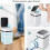 2X  Trash Kitchen Bathroom Recycling Automatic Sensor Dustbin Electric Waste Bin Waterproof Wastebasket for 13L 6