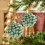 Glitter Mint Green Christmas Ornament Reusable 1 Piece 5