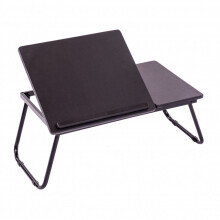 Oypla Black Portable Folding Laptop Notebook Computer Table Desk Stand